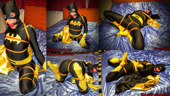 Simone.. Batgirl Tied and Vibed
